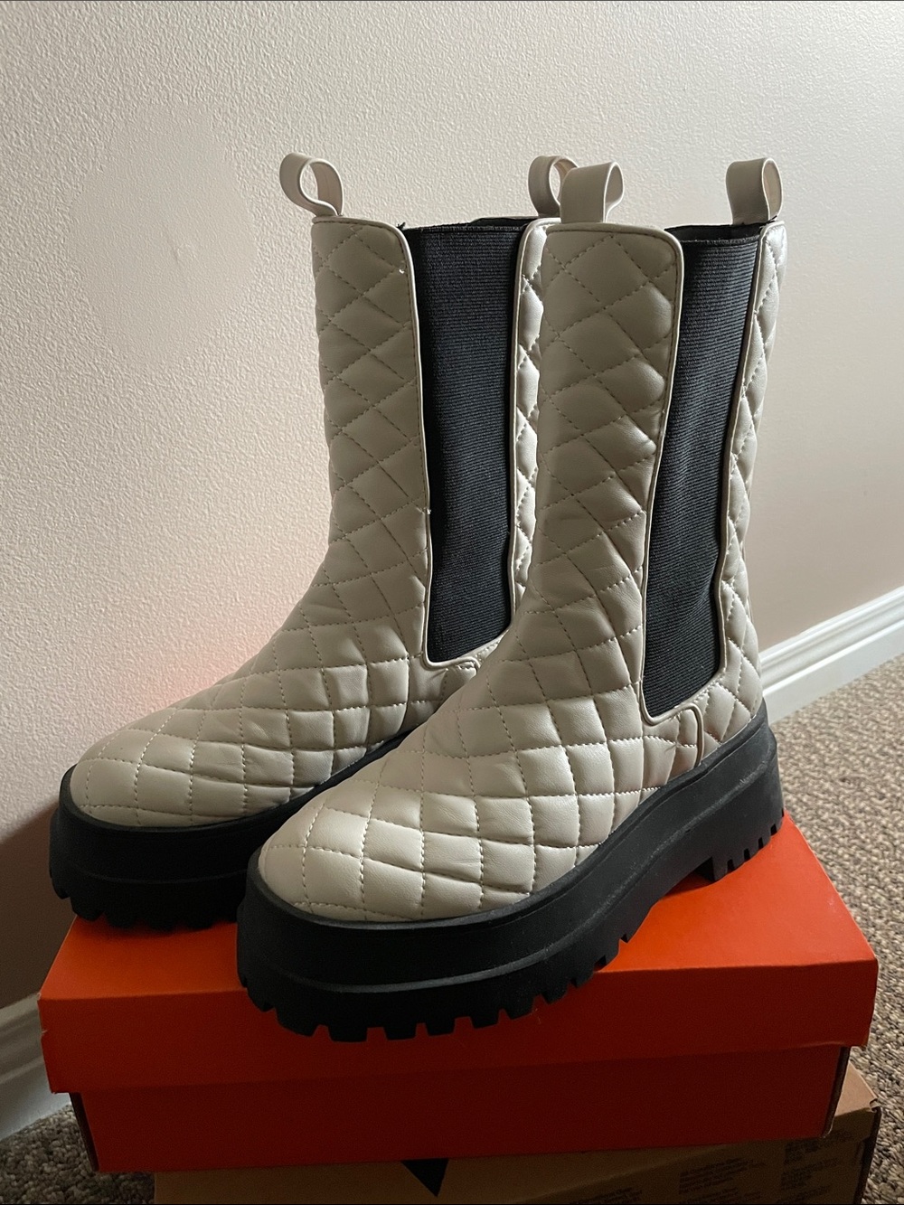 Quilted Boots